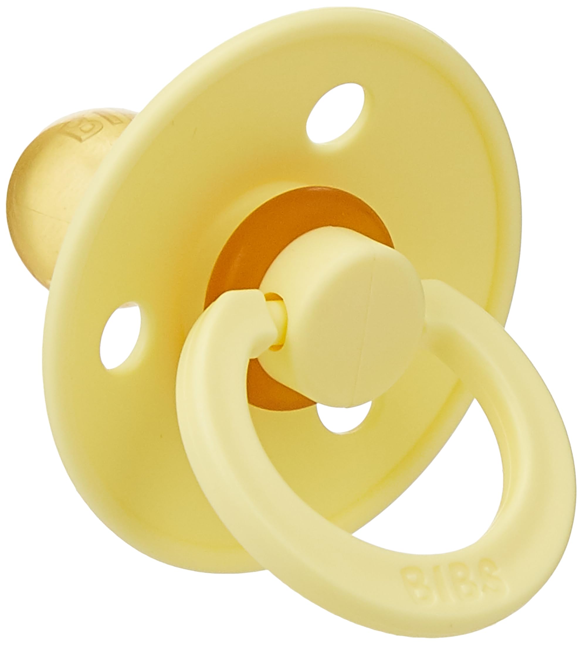 BibsColour Baby Pacifier Size 1 - Baby 0-6M (1pc) - Sunshine