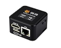 PicoKVM Lightweight IP KVM Remote Management Tool, Supports 1920 x 1080@60fps HDMI Video Input and HID Signal Output for Device Control, Onboard 1.54inch Touch Display Showing IP Address, etc.