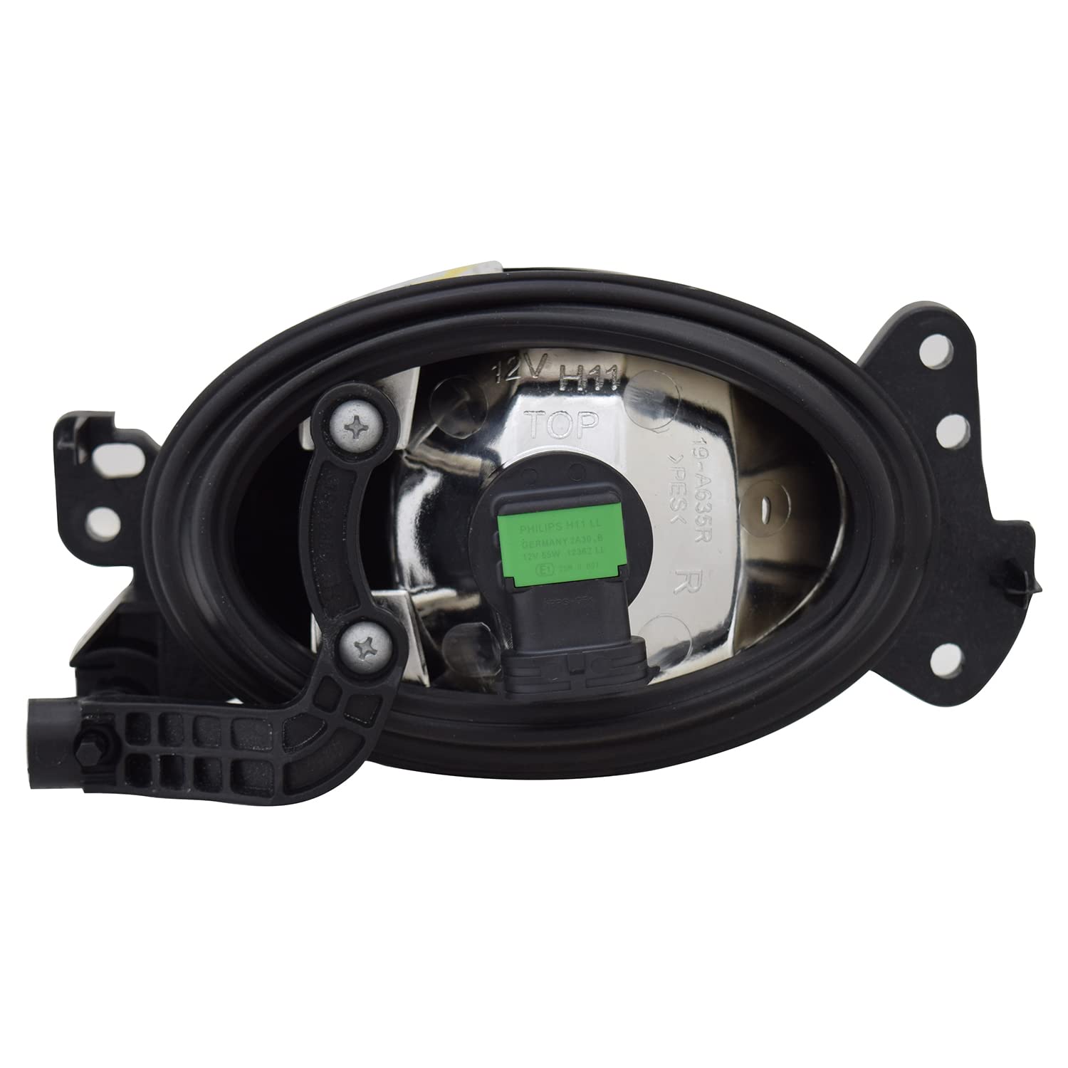 TYC Right Fog Light Assembly Compatible with 2008-2011 Mercedes Benz C-Class