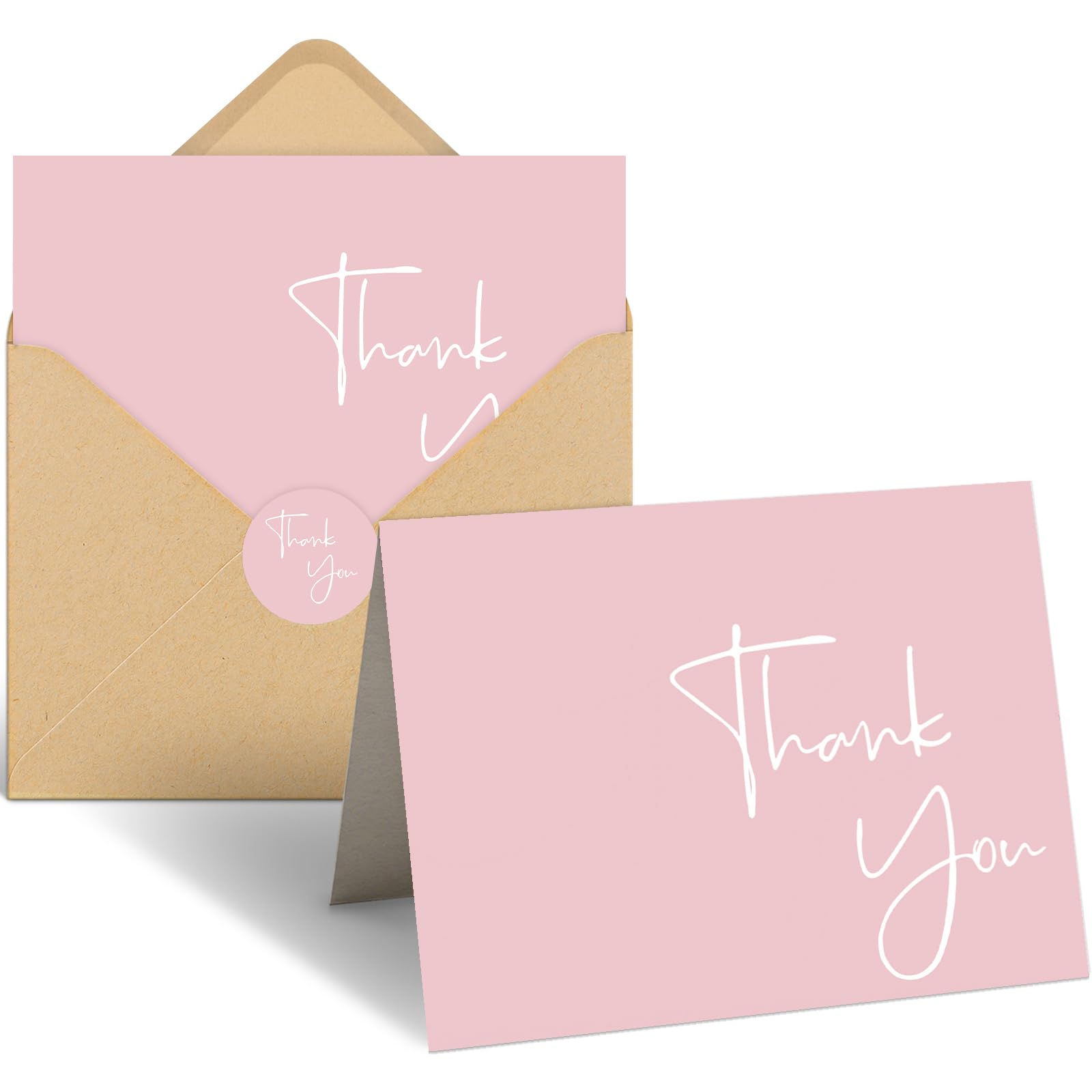 Thank You Cards, 30 Thank You Notes with Envelopes, Pefect for Baby Shower, Wedding, Teacher, Graduation, Business, Holiday, Teacher Appreciation Gifts