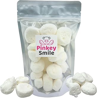 Vanilla Flavored Freeze-Dried Taffy 2 oz – Crunchy & Airy Snack – Bite-Size Pieces – Ships in Box – Bold Taste & Light Texture