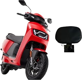 TIGER AUTO ACCESSORIES VIDA VX2 Backrest/Back Rest Heavy Seat Adjustable Support Pillion Suitable for VIDA VX2 Price In India