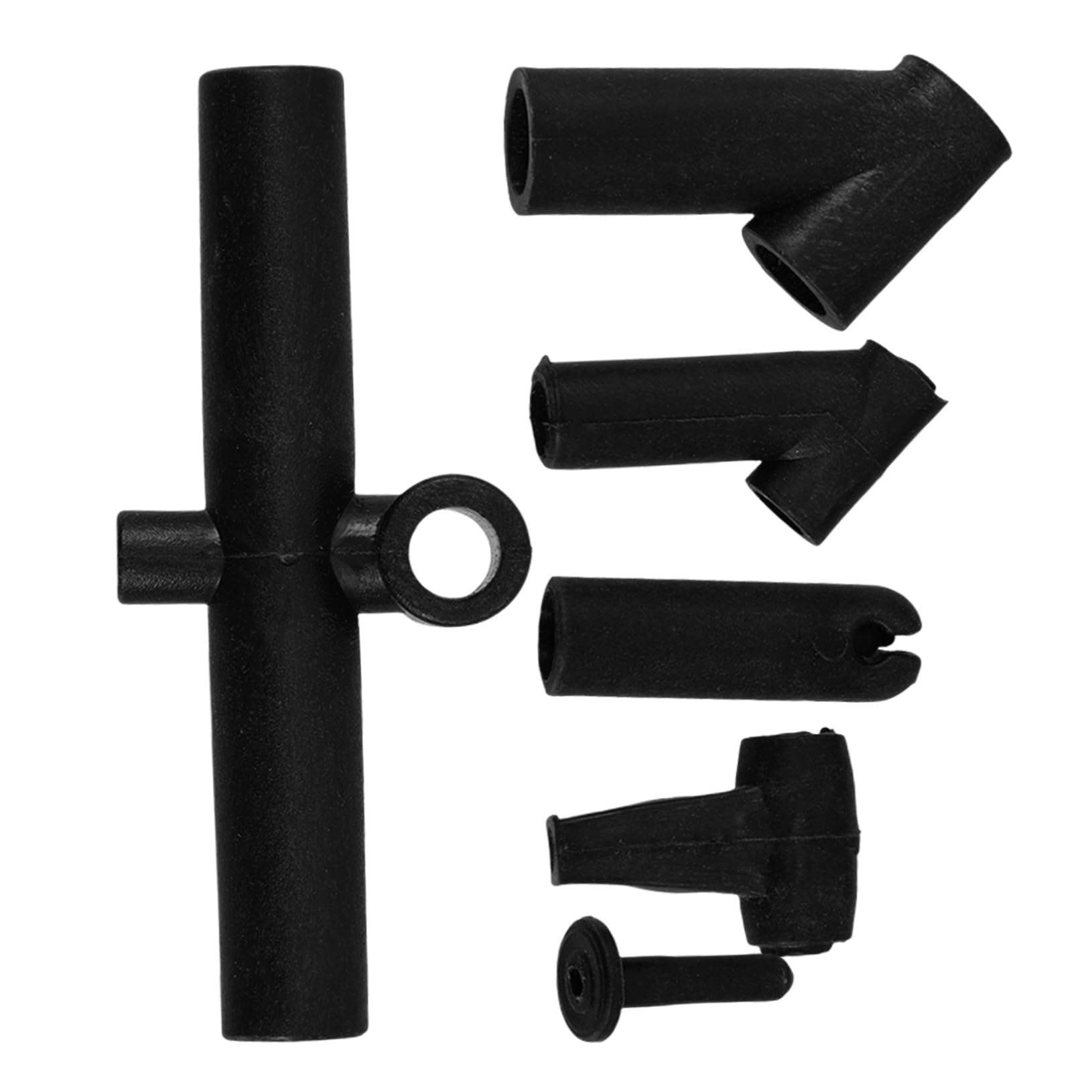 ibasenice Frame Parts DIY Plastic Frame Connectors Replacement Parts Angled Straight Tee Connectors Educational Fun