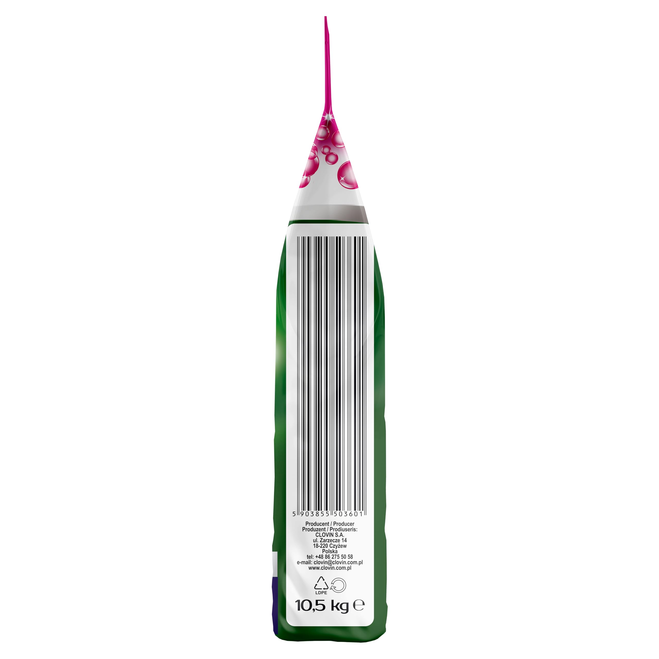 Purox OXY Power Detersivo universale in polvere in sacchetto di alluminio, detersivo potente, detersivo per tutti i tessuti, rimuove le macchie, ecologico, protegge dal calcare, 10,5 kg