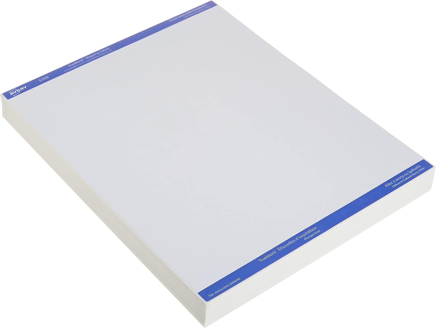 Avery Printable Shipping Labels with Sure Feed, 3-1/2