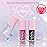 Peripera Ink Glasting Mini Gift Sets Lip Gloss 01 + 03 + 06 (2.5ml * 3), Long-Lasting Hydration, Moisturizing Stocking Stuffers, Korean Lip