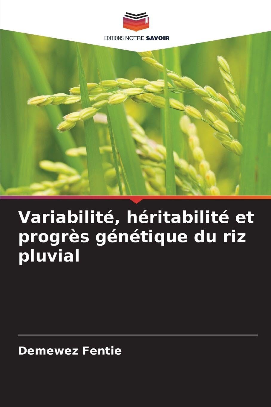 Variabilité, héritabilité et progrès génétique du riz pluvial