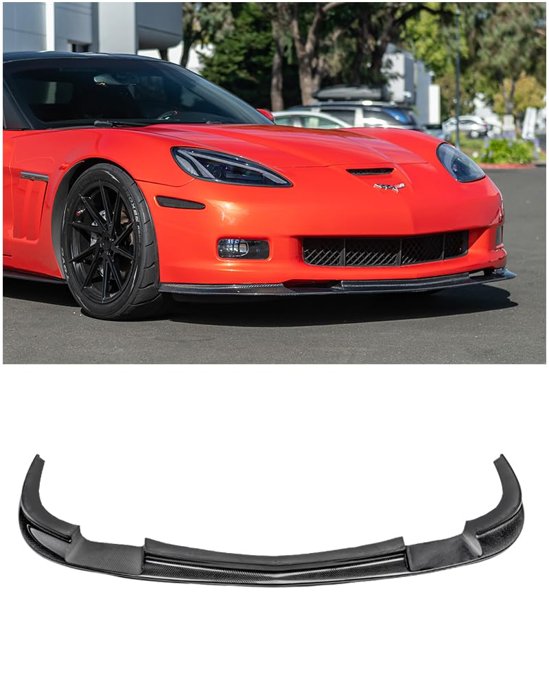 ZR1 Style Carbon Fiber Front Splitter Corvette C6