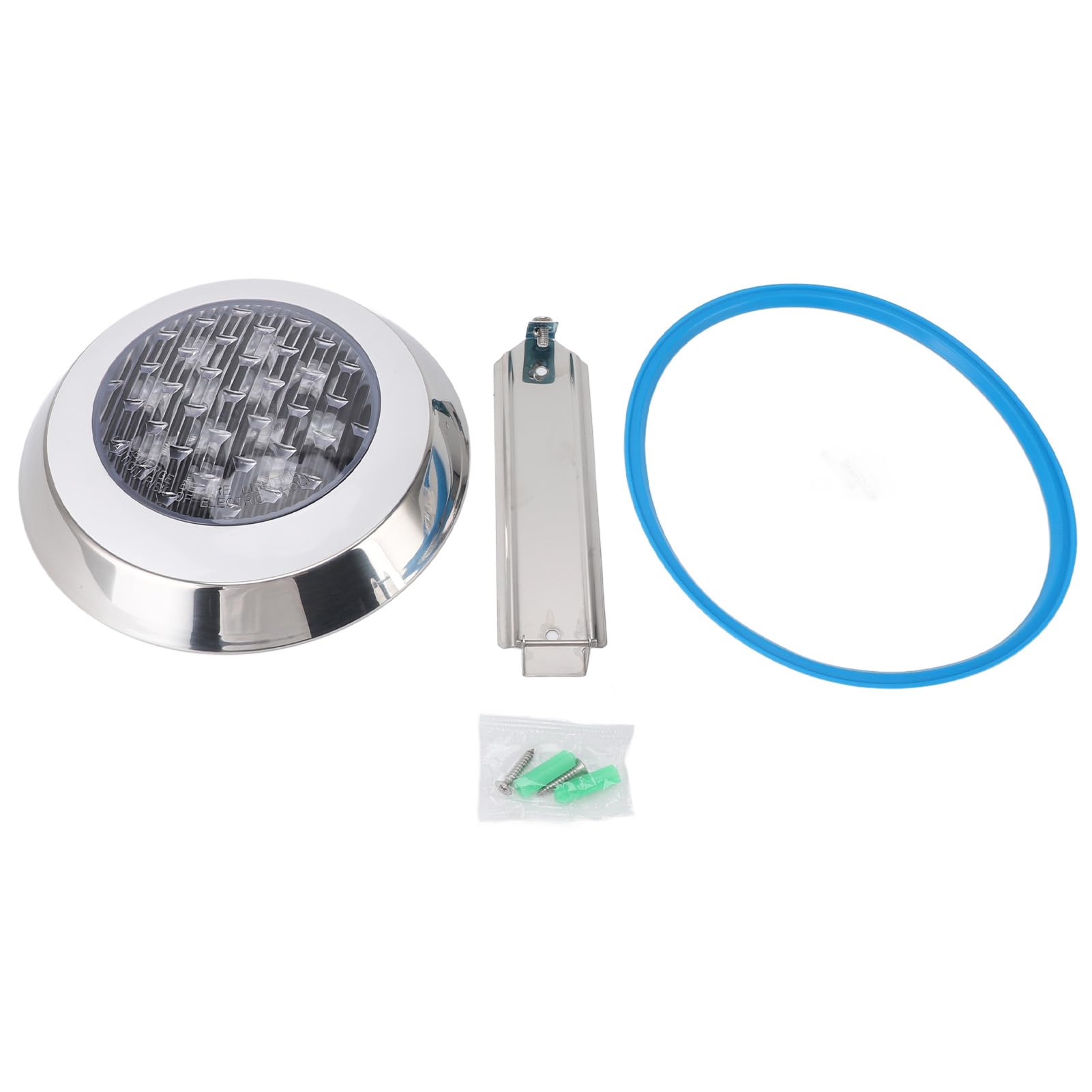 LED Poolleuchten, 3000 K Warmes Licht, Wasserdicht, Dekorative Einbau Tauchleuchten, Unterwasserleuchten für Teich, Bad, Spa (12w)