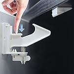 Vmaisi 10 Pack Cabinet Locks for Babies Child Safety Latches - 3.5 Inches Longer Baby Proofing Cabinets Drawer Lock with Adhesive Easy Installation