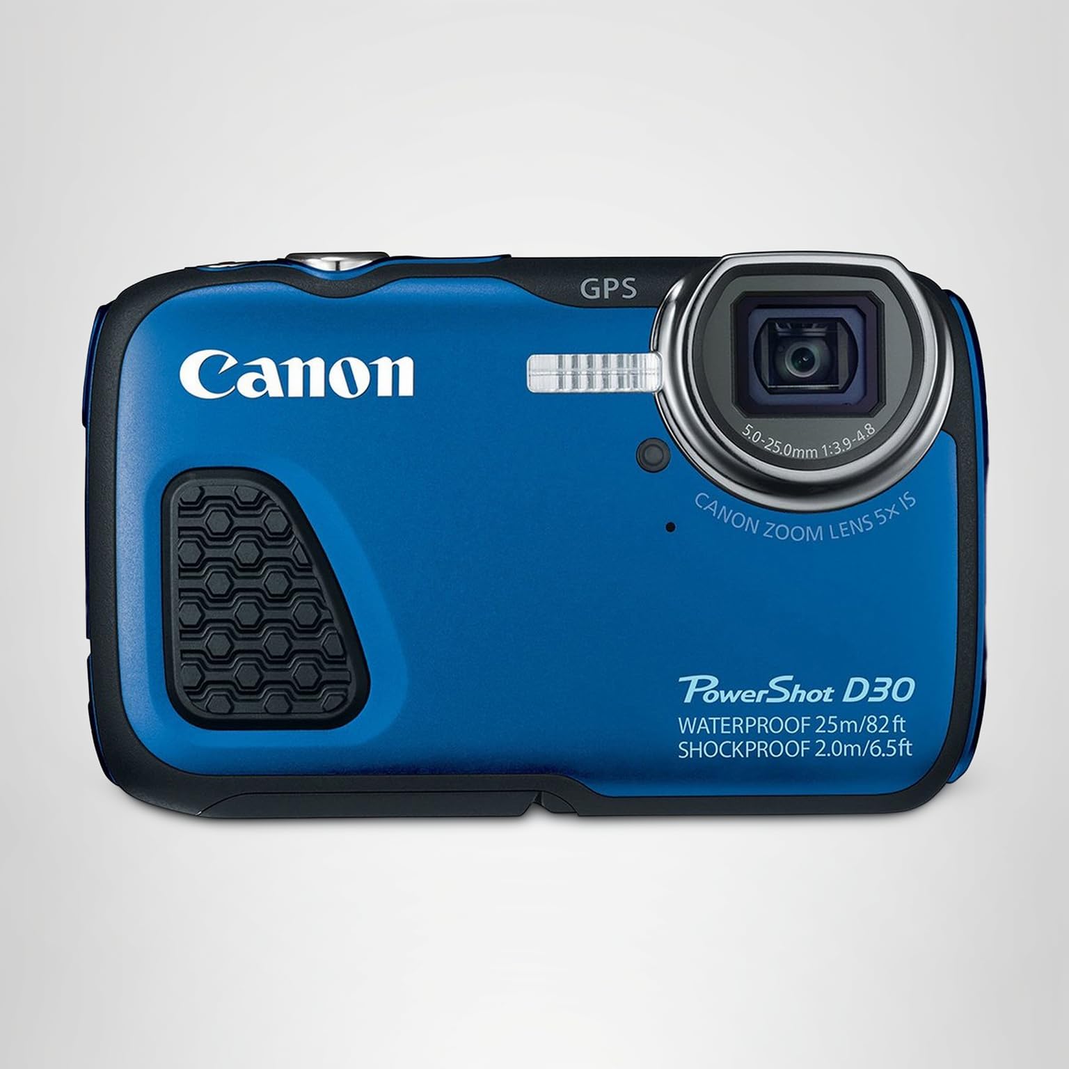 Amazon.com : Canon PowerShot D30 Waterproof Digital Camera, Blue