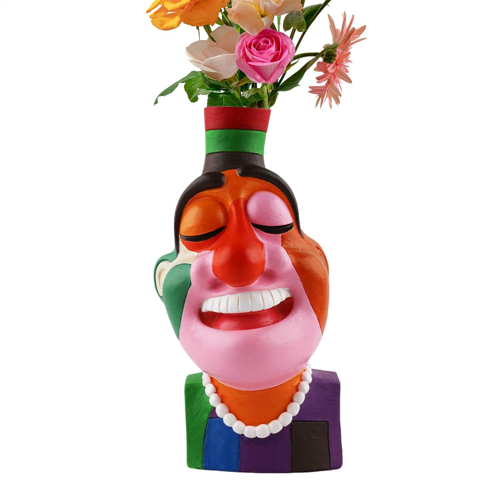 Vase de tête pour rompre la monotonie d'une pièce avec un pot de fleurs unique