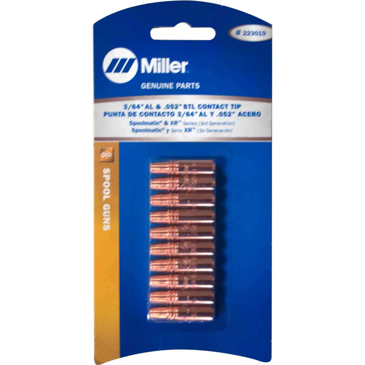 Miller 223019 10 Pack .312 OD .052 AWG Copper Spade