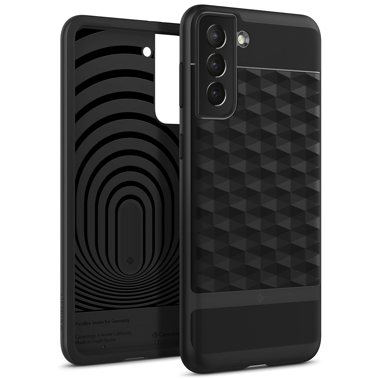 CASEOLOGY Parallax Back Cover Case Compatible with Samsung Galaxy S21 Plus Case 5G (2021) (Thermoplastic Polyurethane and PC | Matte Black) (B08MV8GWQ2) Amazon Price History, Amazon Price Tracker