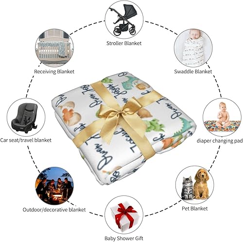 Miniatura 7 de Mantas de bebé personalizadas para niños y niñas, manta de bebé personalizada con nombre, regalos de bebé personalizados, mantas de bebé de