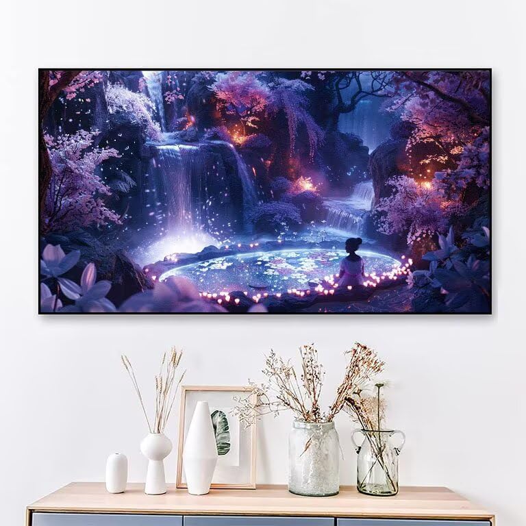 Diamond painting pour decoration maison : l'art thérapeutique grand format - 2