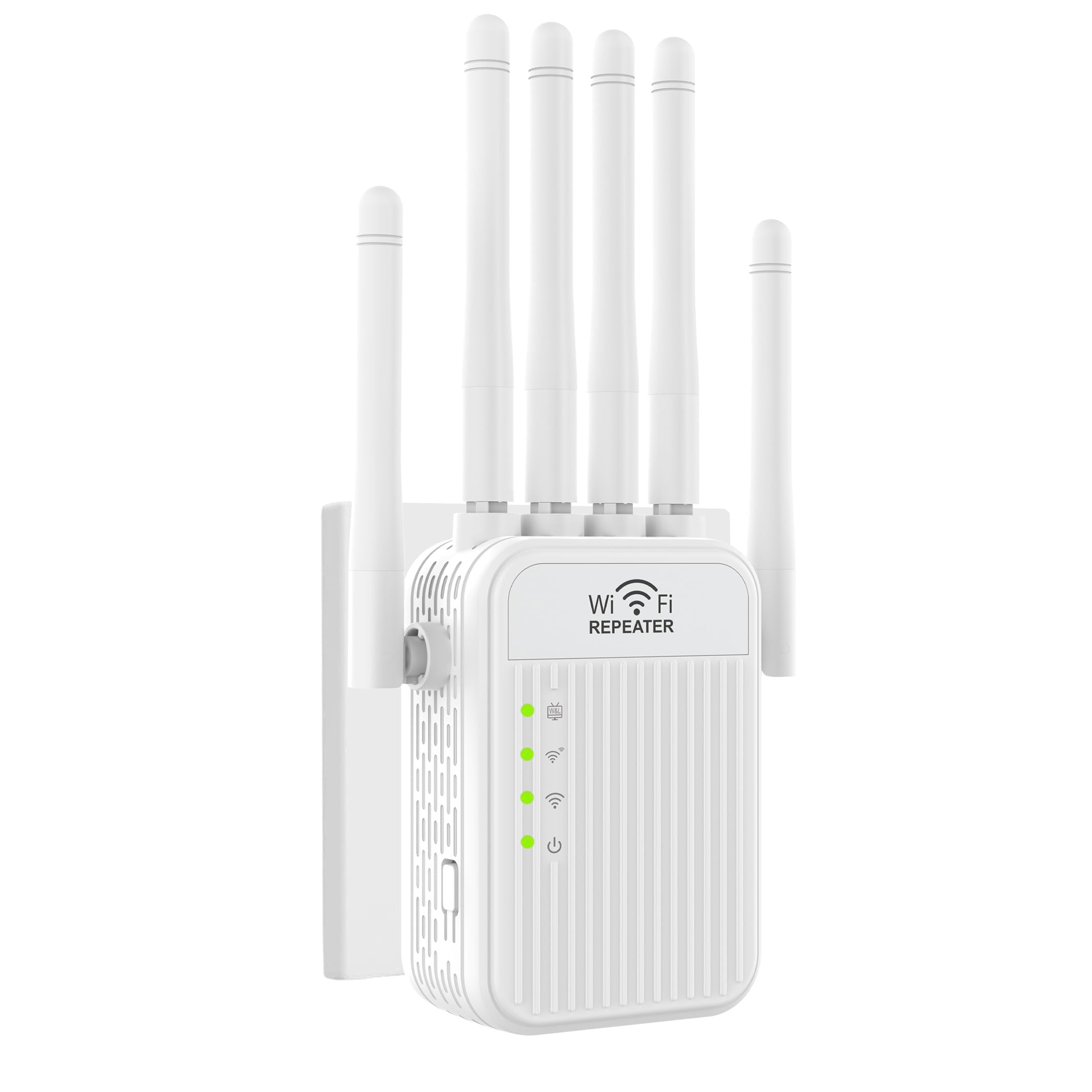 Répéteur WiFi Puissant sans Fil,amplificateur WiFi de dernière Technologie avec 6 antennes Couvrant Une superficie de 10000 sq.ft,pour la Maison et Le Bureau