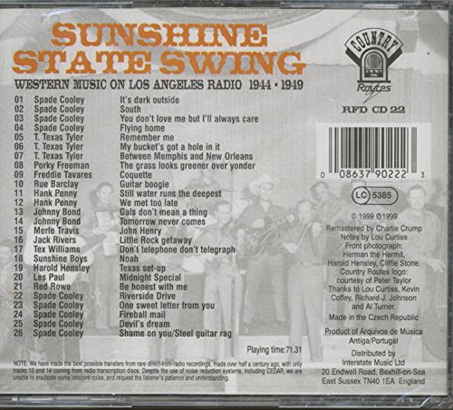 Sunshine State Swing: Western Music on Los Angeles