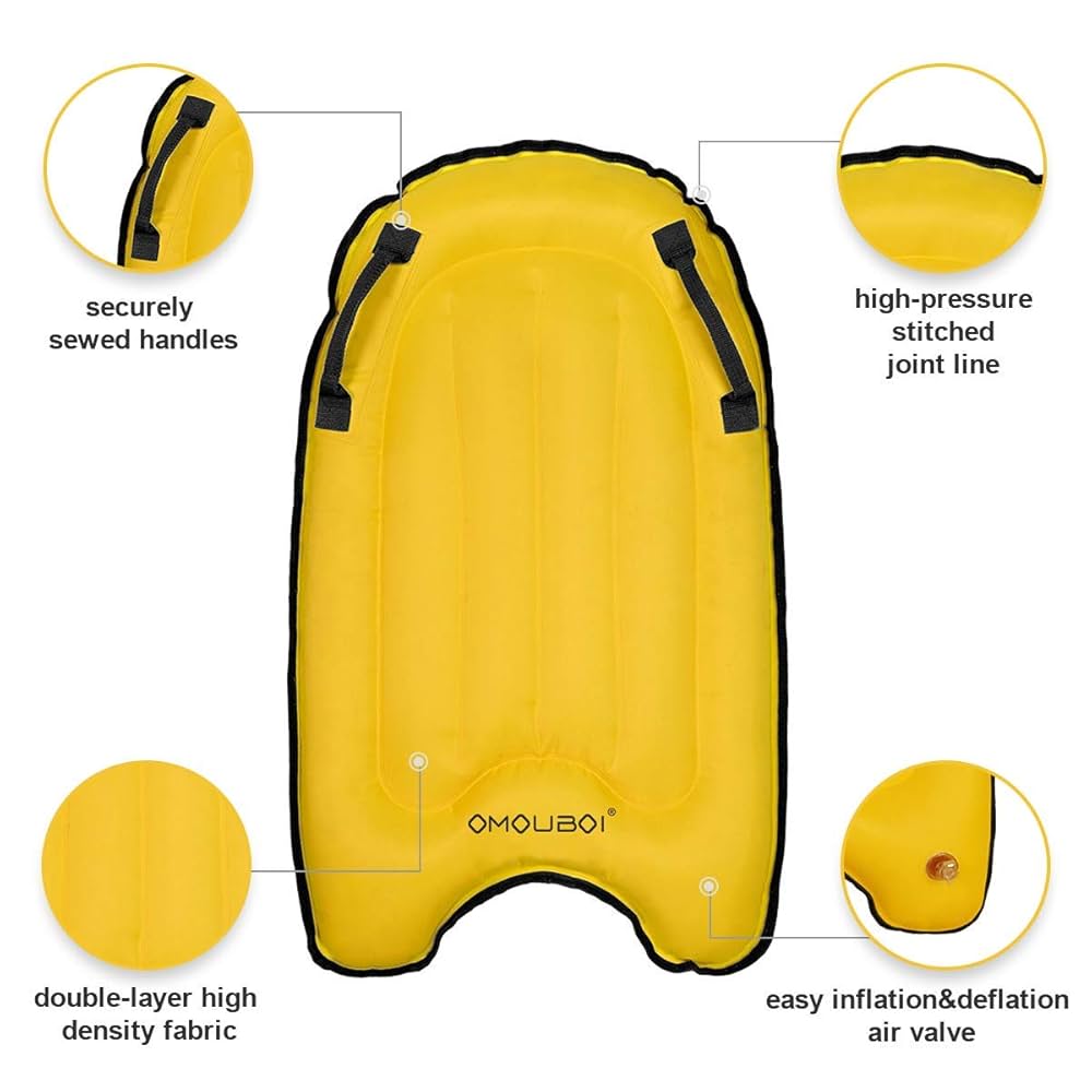 Amazon | OMOUBOI 空気注入式ボディボード 軽量ボディボード