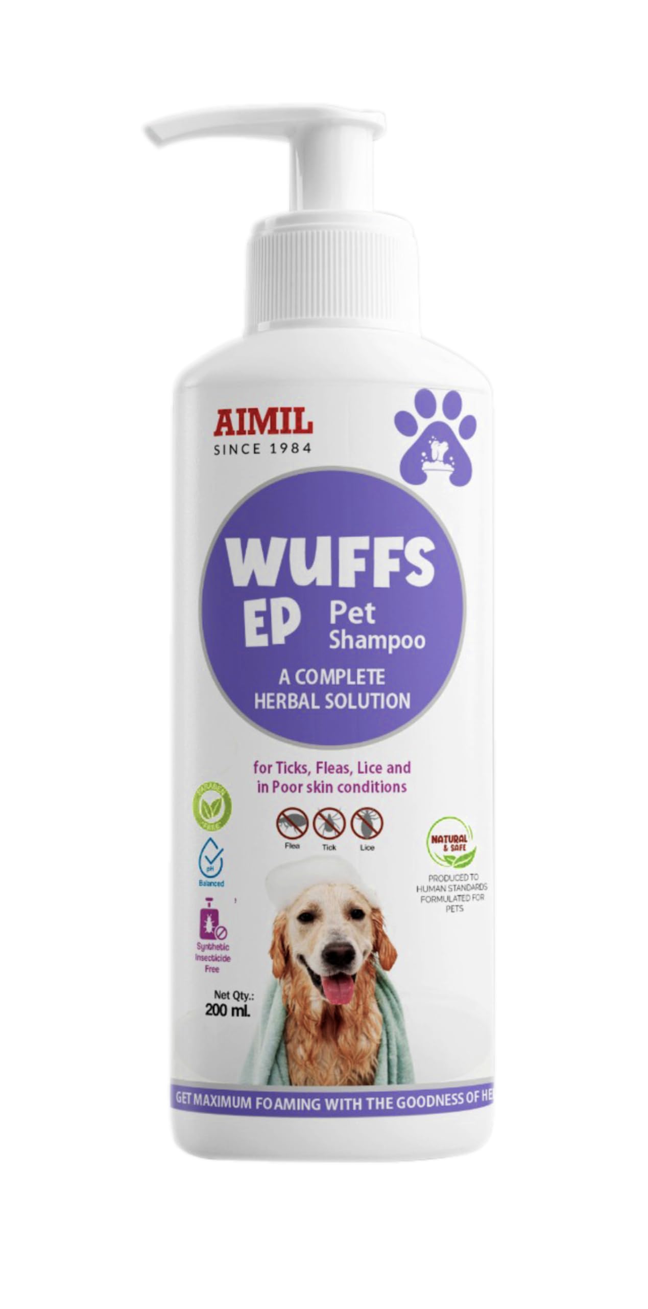 Sponsored Ad - AIMIL WUFFS EP Pet Shampoo 200ml
