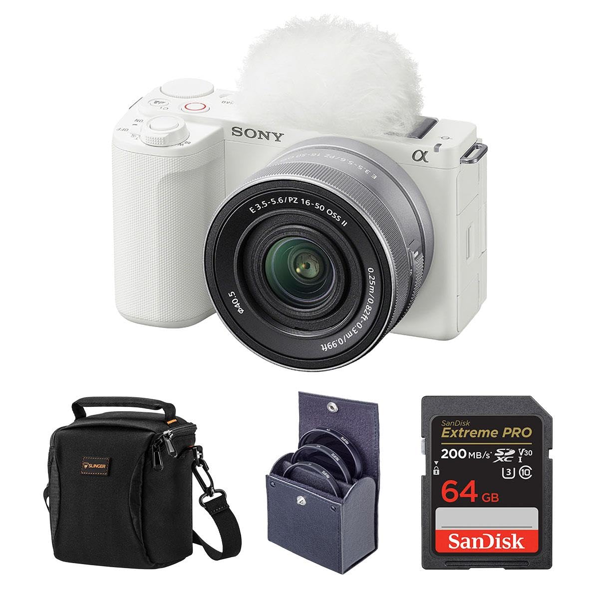 Amazon.com: Sony Alpha ZV-E10 II Mirrorless Camera with E PZ 16