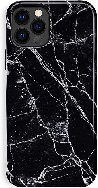 Velvet Caviar Compatible with iPhone 11 Pro Case for Men & Women - Cool Protective Phone Cases Black Marble