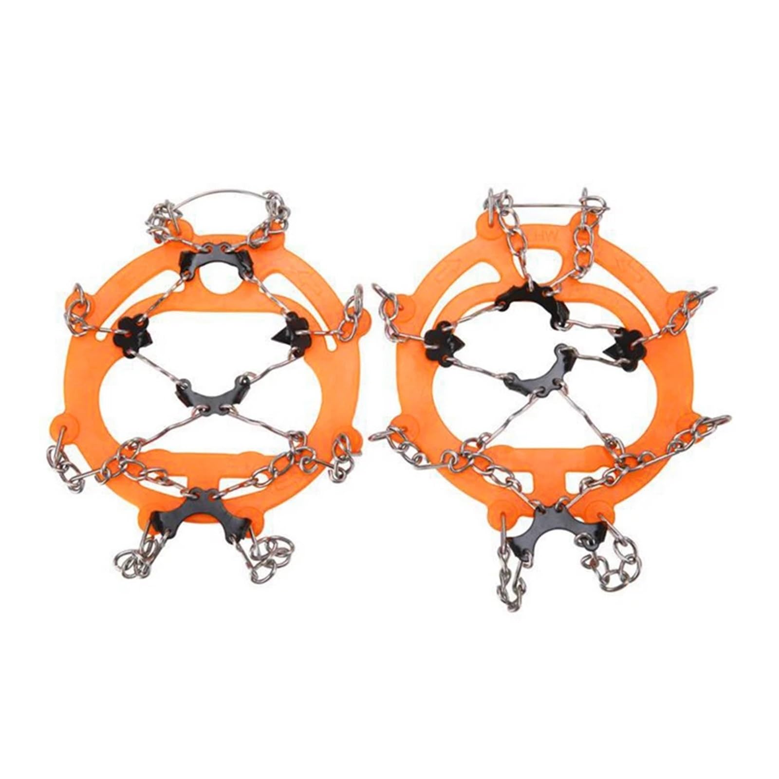 Ice Traction Cleats Anti Slip Safe Protect For Walking Jogging Climbing Hiking On Snow Unisex Microspikes