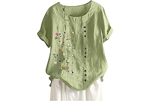 Smile at Amazon.Com T Shirts for Women O-Neck Daily Loose Fashion Womens Long Sleeve