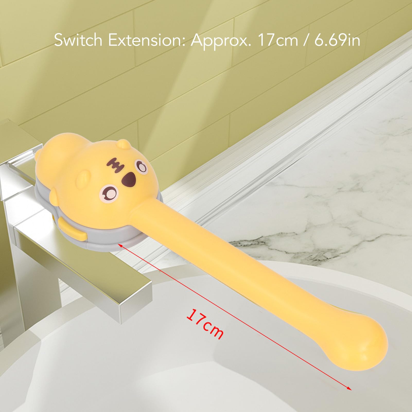 ZJchao Rallonge de Poign e d vier pour Enfants Solution Amusante et ducative pour l Autonomie au Lavage des Mains Compatible avec la Plupart des Robinets