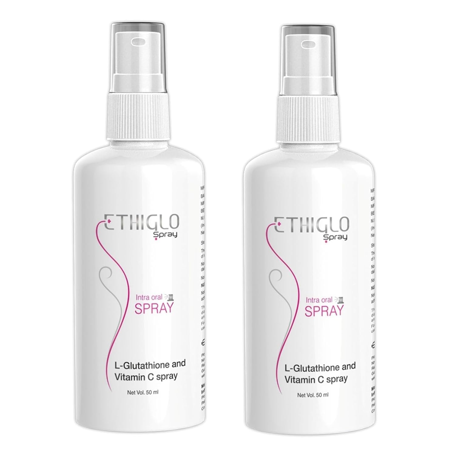 Ethiglo Vitamin C Intra Oral Liquid - Intra oral spray provides glow : 50 ml : Pack of 2-image-12