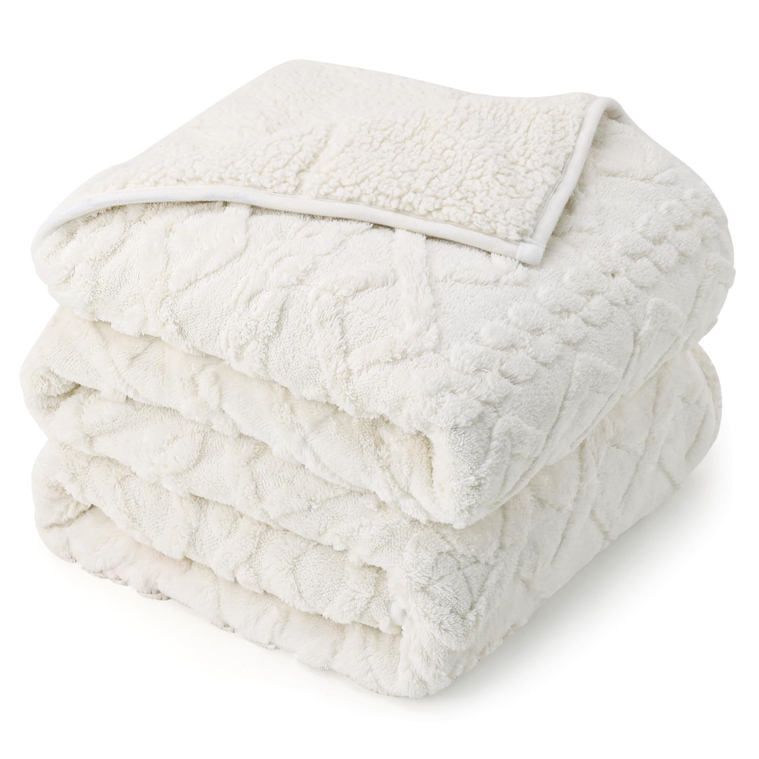 Drewin Weighted Blanket Cream White