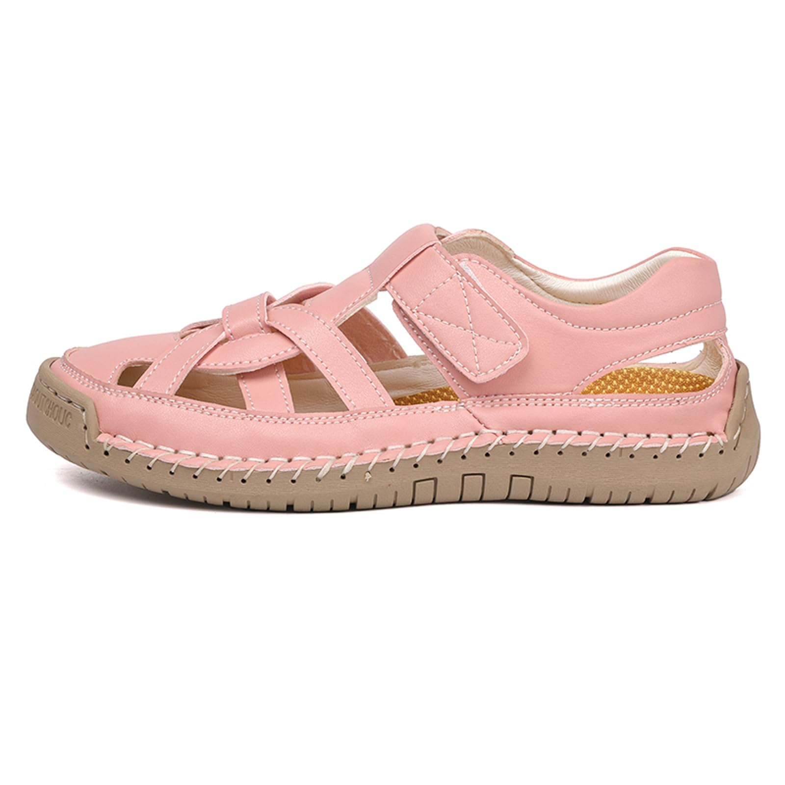 Generisch Damen Schuhe Damen-Sandalen bequem atmungsaktiv für Outdoor-Aktivitäten Freizeit Sport Spaziergänge Wandern Strand sommerliche Unisex-Luftschlappen mit niedrigem Absatz
