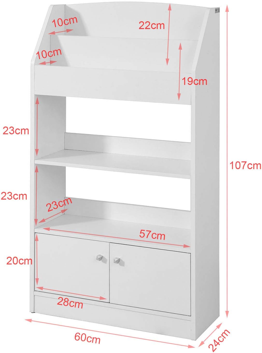 SoBuy White Wood Children‘s Storage Display Bookcase Cabinet KMB11-W 15 SoBuy White Wood Children‘s Storage Display Bookcase Cabinet KMB11-W -Children's chairs Sales Store AAHKMJXYDAFdJAOAIMEbOAchlkWZ0oakZn uVZ0mPidMNbILvCvspZ4oG3fPgIqc1P35EDL