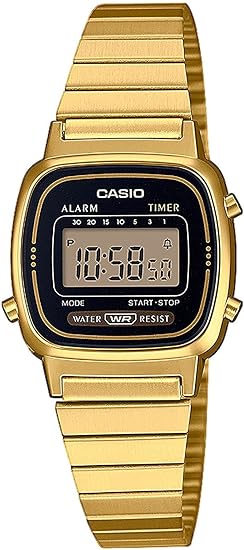 Casio Women's Digital Watch (Gold)