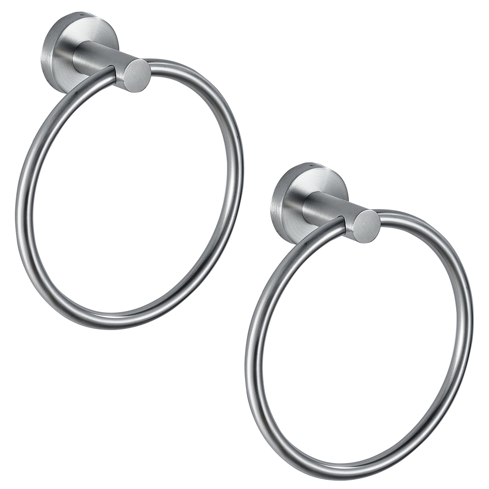 Gold Stainless Steel Towel Ring - Wall Mounted -10