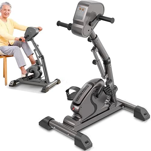 Legs Arms Electric Exercise Bike Active Passive Knee Pedal Trainer