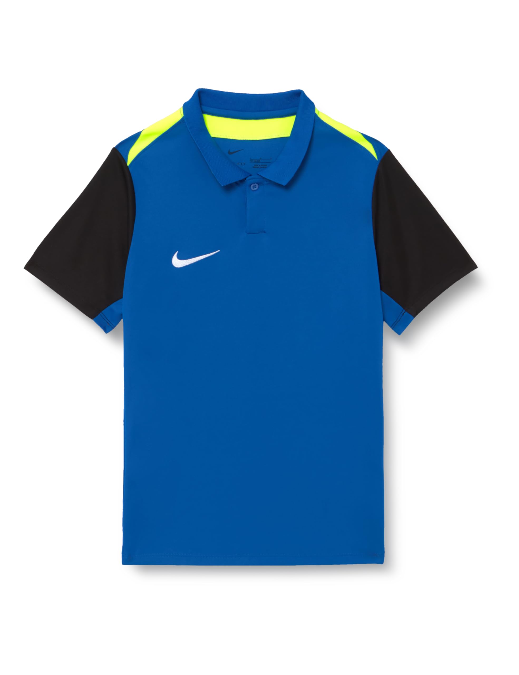 Nike FD7604-463 Y NK DF ACDPR24 SS Polo K T-Shirt Unisex Royal Blue/Black/Volt/White Size XS
