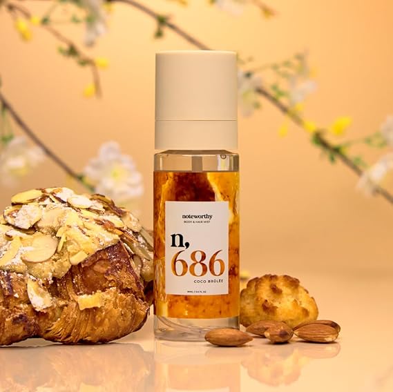 Coco Duo Body Mist Bundle n,686 Coco Brulee + n,635 Coco Sol Warm Gourmand Coconut Fragrance Mist Set Marshmallow, Coconut Sugar & Vanilla