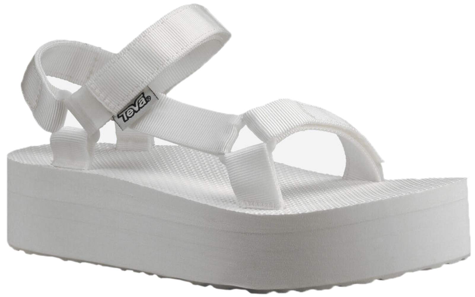 Teva womens Flatform Universal-W Flatform Universal-w White Size: 7 UK