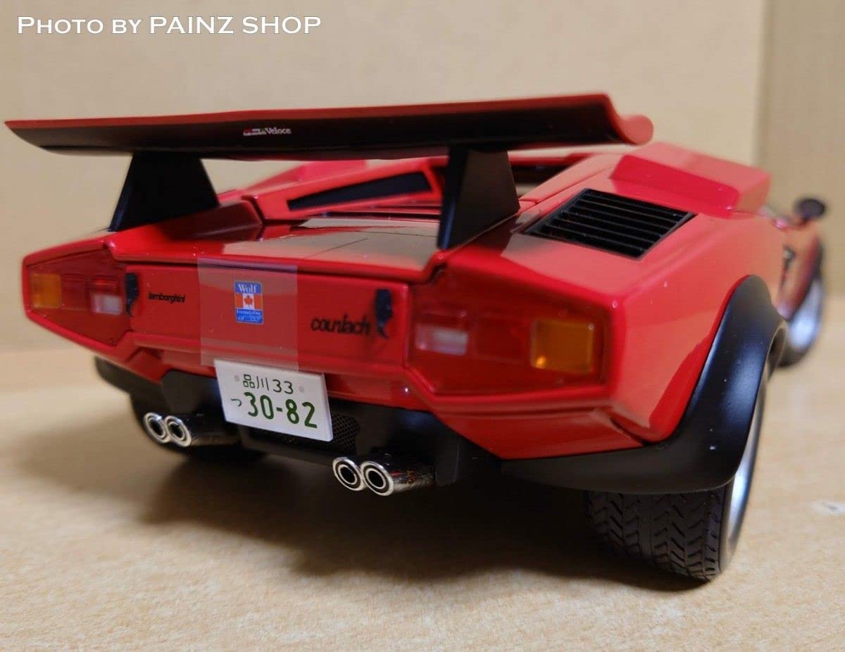 Amazon | 118 ランボルギーニ カウンタック ウォルターウルフ レッド