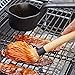 IPROUDER Cast Iron Sauce Pan and Basting Pot with BBQ Mop Brushes - Cast Iron Small Sauce Pots 2 Pcs for Grilling, Melting, Camping Cooking & Stoves - Mini Pot for Butter Melter