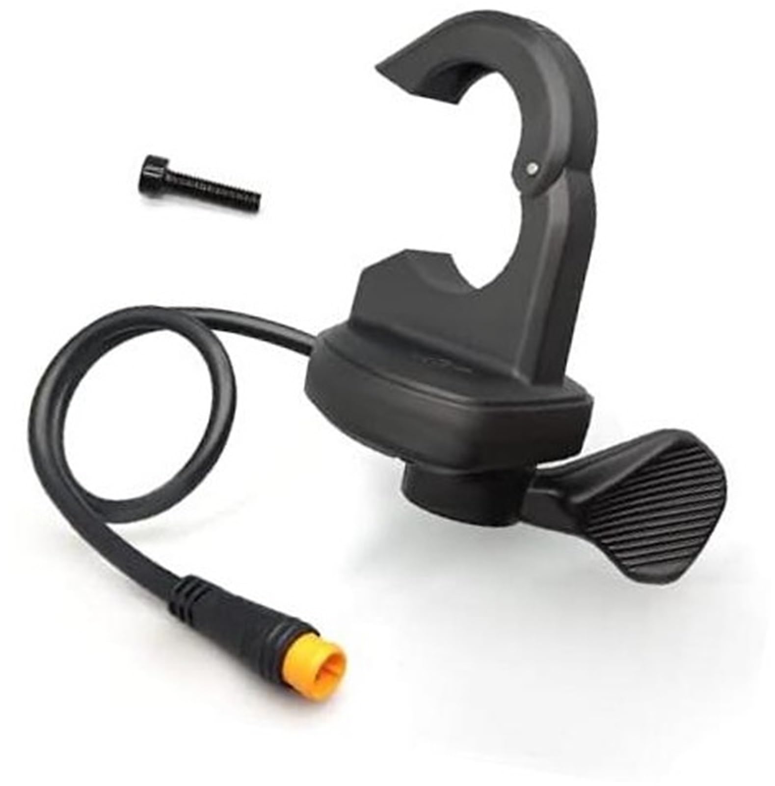Acceleratore a pollice for bicicletta elettrica Connettore impermeabile SM a 3 pin Parti e accessori for bici elettriche Scooter EBike Acceleratore a pollice per scooter(BLACK Waterproof Plug)