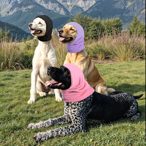 oruola 3 capas de orelha de algodão para cães, macias, respiráveis e quentes para cães, para cuidado