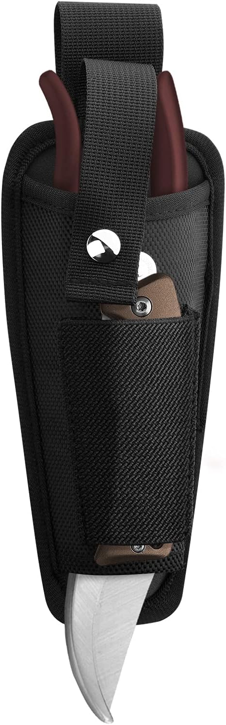 1680D Sheath Pouch Holder Tool Pouch for Pruning Shears Pruner Pruning Shears Hanging for Garden Pruning Pliers Shears Scissors