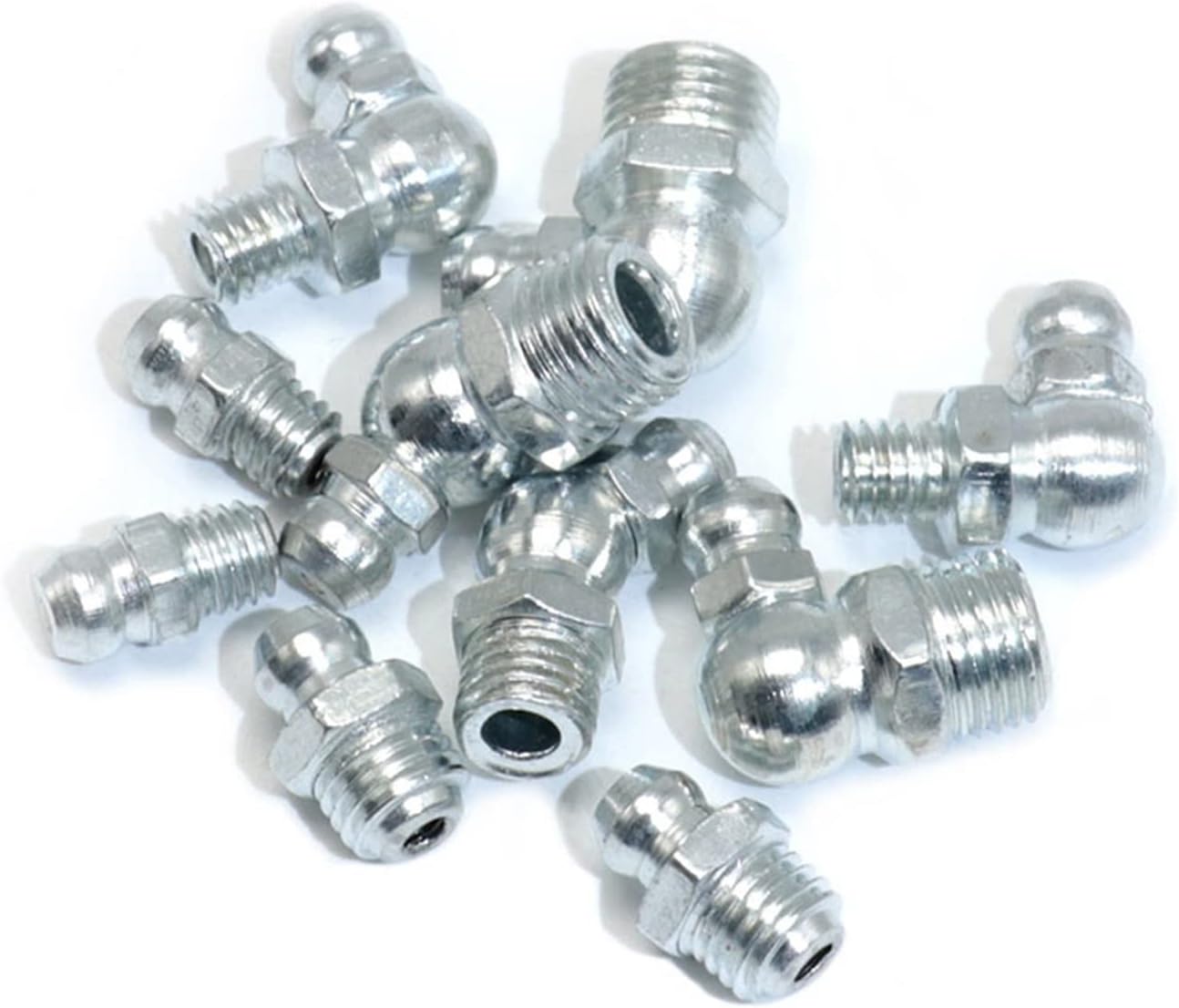 145個 90度およびストレートタイプ M6 M8 M10 メートルサイズ 油圧グリースニップルフィッティング