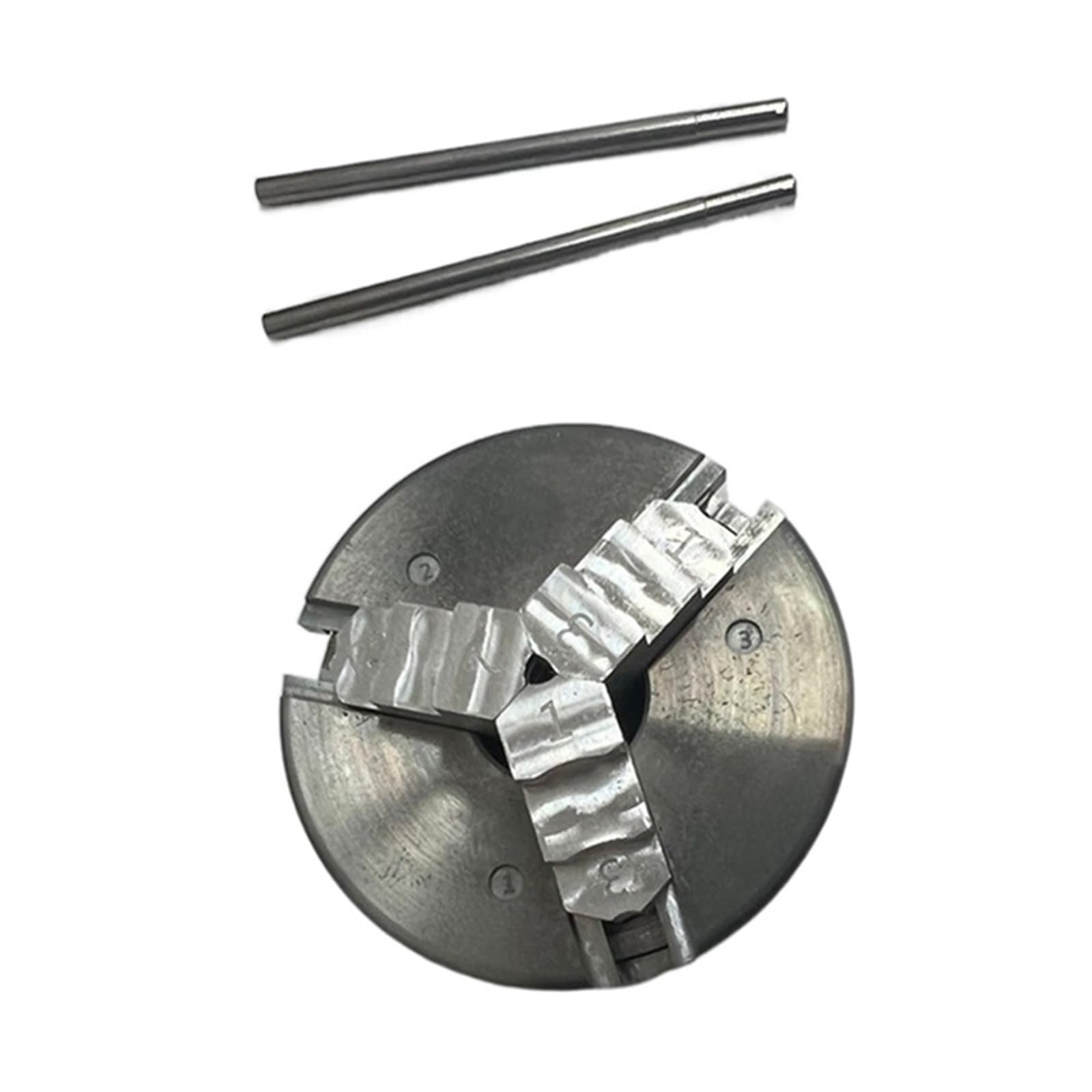 Mandril de Torno, K11 Metal 3 mandíbulas torno Manual abrazadera de mandril acero alto carbono autocentrante portabrocas accesorios máquina