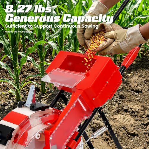 Sembradora manual para jardín y cultivos miniatura 3