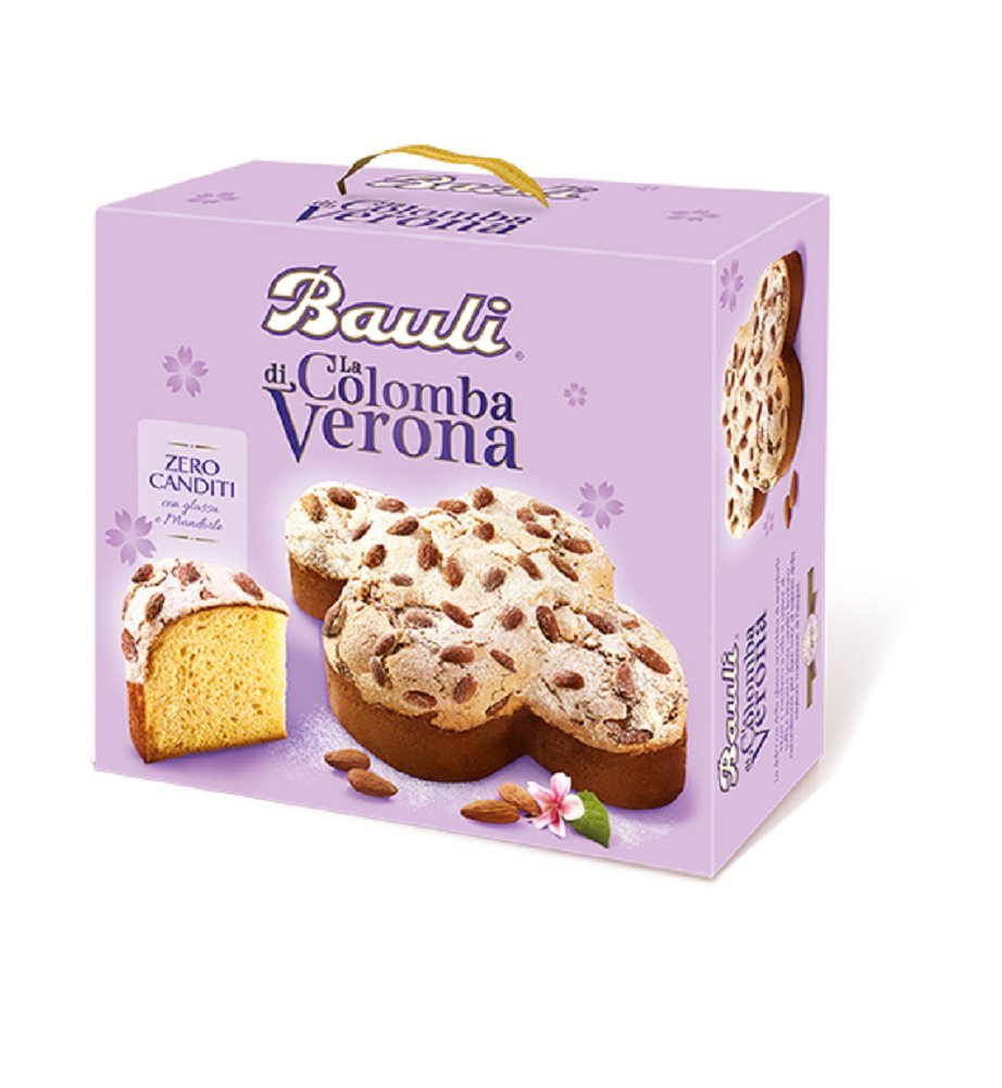 Bauli Colomba Pasquale Gâteau de Pâques italien de - Le pigeon pascal de Vérone - Importé d'Italie (1000 gr, La Colomba di Verona)