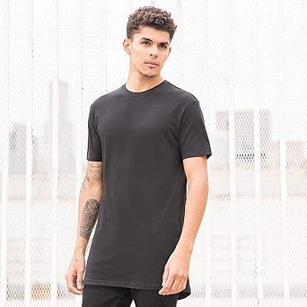 men longline tshirt