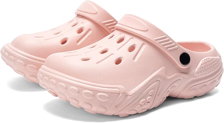 Boys Girls Clogs Kids Cute Slippers Comfort Slip-on Lightweight Garden Shoes Beach Pool Shower Sandals Little Kids/Big Kids
